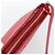 BURBERRY Schultertasche Leder Rot Silber Authentisch 186215A - Ansicht 6
