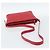 BURBERRY Schultertasche Leder Rot Silber Authentisch 186215A - Ansicht 7