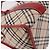 Borsa a mano BURBERRY Nova Check Blue Label in tela Beige Silver Auth 186841A Argento - vista 10