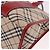 Borsa a mano BURBERRY Nova Check Blue Label in tela Beige Silver Auth 186841A Argento - vista 11