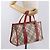 Borsa a mano BURBERRY Nova Check Blue Label in tela Beige Silver Auth 186841A Argento - vista 21