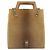 Borsa a tracolla Salvatore Ferragamo Gancini in pelle beige argento Auth 185544 - vista 3