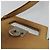 Borsa a tracolla Salvatore Ferragamo Gancini in pelle beige argento Auth 185544 - vista 8