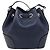 Borsa a Spalla GUCCI Diamante in Pelle Blu Navy e Oro 354229 Auth ka4767 D'oro - vista 3