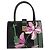 Borsa a mano Salvatore Ferragamo Gancini Pelle Nera e Oro Auth 185609A Nero D'oro - vista 2