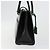 Borsa a mano Salvatore Ferragamo Gancini Pelle Nera e Oro Auth 185609A Nero D'oro - vista 5