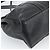 Bolso Tote PRADA de piel negro con detalles plateados Auth 187659V Plata - vista 13