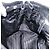Bolso Tote PRADA de piel negro con detalles plateados Auth 187659V Plata - vista 19