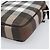 Borsa a Spalla BURBERRY Nova Check PVC Marrone Argento Auth 186210A - vista 10