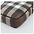 Borsa a Spalla BURBERRY Nova Check PVC Marrone Argento Auth 186210A - vista 12