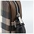 Borsa a Spalla BURBERRY Nova Check PVC Marrone Argento Auth 186210A - vista 14