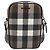 Borsa a Spalla BURBERRY Nova Check PVC Marrone Argento Auth 186210A - vista 2