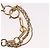Bracciale LOUIS VUITTON Brassles Chne Vegas in metallo Tonalità Oro M65362 Auth 187597 - vista 10