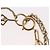 Bracciale LOUIS VUITTON Brassles Chne Vegas in metallo Tonalità Oro M65362 Auth 187597 - vista 11