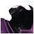 Borsa Salvatore Ferragamo Gancini in scamosciato viola e oro Autentica 186128A D'oro Porpora - vista 18