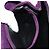 Borsa Salvatore Ferragamo Gancini in scamosciato viola e oro Autentica 186128A D'oro Porpora - vista 20
