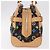 LOUIS VUITTON Borsa Claudia Monogram Multicolor Nera M40194 Auth 186255SAV Nero - vista 5