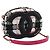 CHANEL Matelasse Chain Shoulder Bag tweed White Gold CC Auth 187493SM Bianco D'oro