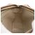 CHANEL Pouch Matelasse in pelle di agnello Beige Oro CC Auth 187733A D'oro - vista 15
