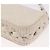 CHANEL Matelasse Chain Shoulder Bag Lamb Skin White Silver CC Auth 185770SAM Argento Bianco - vista 14