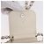 CHANEL Matelasse Chain Shoulder Bag Lamb Skin White Silver CC Auth 185770SAM Argento Bianco - vista 17