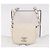 CHANEL Matelasse Chain Shoulder Bag Lamb Skin White Silver CC Auth 185770SAM Argento Bianco - vista 25