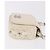 CHANEL Matelasse Chain Shoulder Bag Lamb Skin White Silver CC Auth 185770SAM Argento Bianco - vista 4
