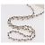CHANEL Matelasse Chain Shoulder Bag Lamb Skin White Silver CC Auth 185770SAM Argento Bianco - vista 7