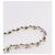 CHANEL Matelasse Chain Shoulder Bag Lamb Skin White Silver CC Auth 185770SAM Argento Bianco - vista 9