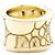 Anello Pomellato "Cocco" in oro giallo. - vista 4