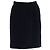 Gonna vintage in velluto nero Saint Laurent Rive Gauche