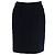 Gonna vintage in velluto nero Saint Laurent Rive Gauche - vista 3