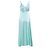 Autre Marque Maxi-Slip-Kleid aus Satin in Mintgrün Forte Forte - Ansicht 2