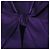 Bow Top peplum de seda roxa com laço da coleção primavera 2007 da Prada Roxo - vista 5