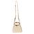 Borsa bucket medium C'est in pelle di vitello beige con logo CD in rilievo Christian Dior - vista 5