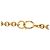 Timeless Colar de pingente de corrente vintage Chanel Coco Mark Dourado - vista 4