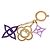 Louis Vuitton Bijou Sac Cosmic Blossom Portachiavi D'oro Porpora
