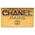 Spilla Chanel Coco Mark Logo Plate D'oro  - vista 1