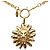 Collana con pendente a catena con motivo leone Chanel Coco Mark D'oro