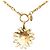 Collana con pendente a catena con motivo leone Chanel Coco Mark D'oro - vista 2