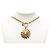 Collana con pendente a catena con motivo leone Chanel Coco Mark D'oro - vista 6