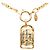 Collana con pendente a placca e catena Chanel 31 Rue Cambon D'oro - vista 2