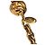 Chanel Goldplattierter Coco Mark Pferde-Medaillon-Halskette Golden - Ansicht 4