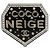 Spilla emblema Chanel Coco Mark COCO NEIGE Nero