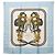 Hermès Hermes Carre 90 BRIDES de GALA Sciarpa cerimoniale Blu Multicolore