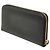 Cartera larga de cuero Saffiano negro Prada - vista 2