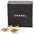 Orecchini a cerchio Chanel placcati oro con perla finta D'oro - vista 6