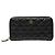 Chanel Matelassé Long Wallet Schwarz