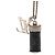 Louis Vuitton Monogram Eclipse Collier Charms Chain Pendant Necklace Nero Argento - vista 2