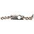Louis Vuitton Monogram Eclipse Collier Charms Chain Pendant Necklace Nero Argento - vista 5